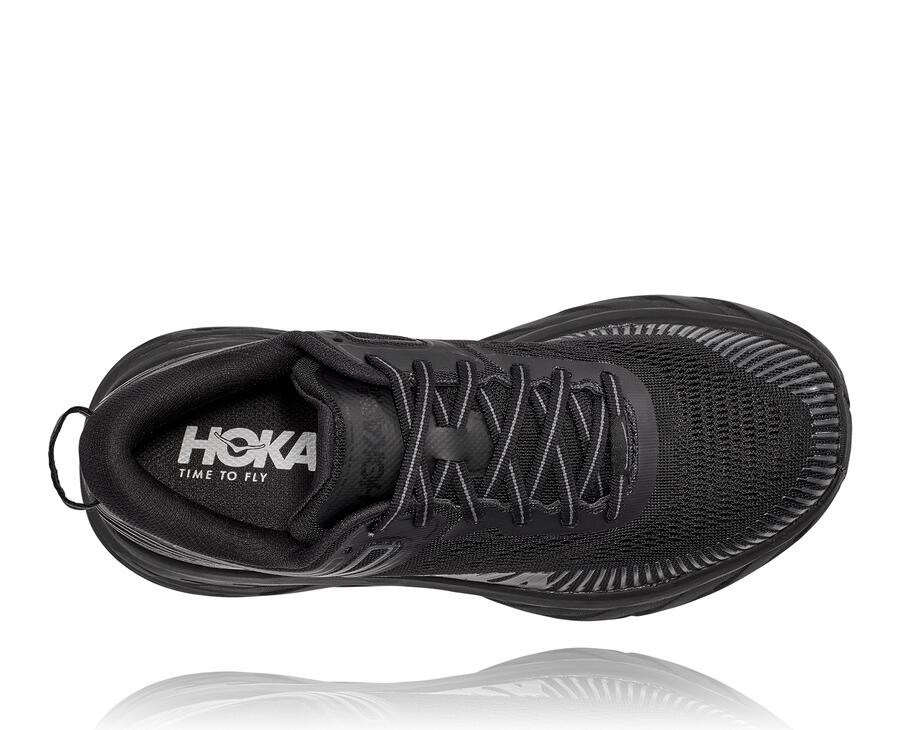 Hoka One One Tenisky Damske Čierne - Bondi 7 - 04697-VWLS